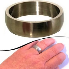 Anello in acciaio inox da uomo