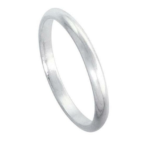 2mm uomo donna - donna, argento