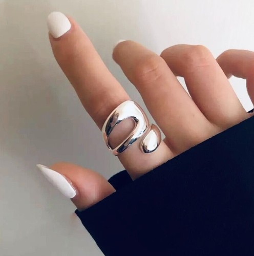 Anello avvolgente argento - avvolgente,