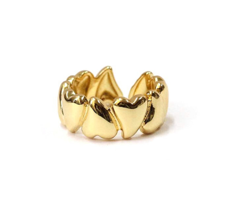 18k placcato oro collegamento - oro,