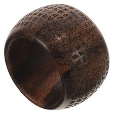  Anello in Legno Naturale