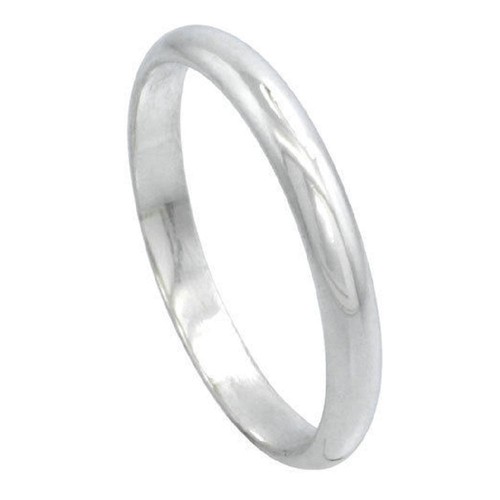 3mm uomo donna argento - 3mm,