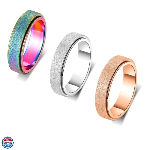 Anello ansia acciaio inox - anello,