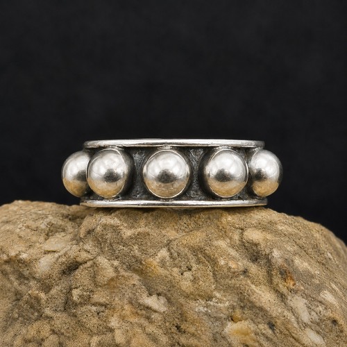 Anello sfera con perline in - anello,