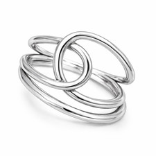 Anelli pollice nodo argento