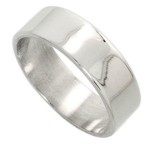 7mm uomo donna - &, argento