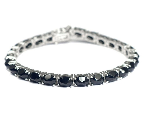 Bracciale spinello nero - spinello,