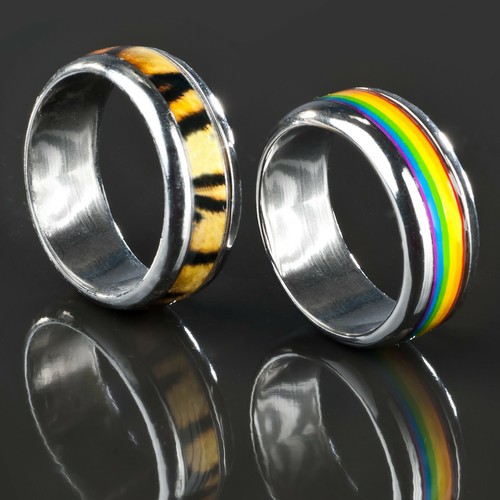 Anello acciaio inox - anello,