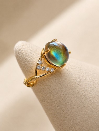 Anello umore oro regolabile - umore,