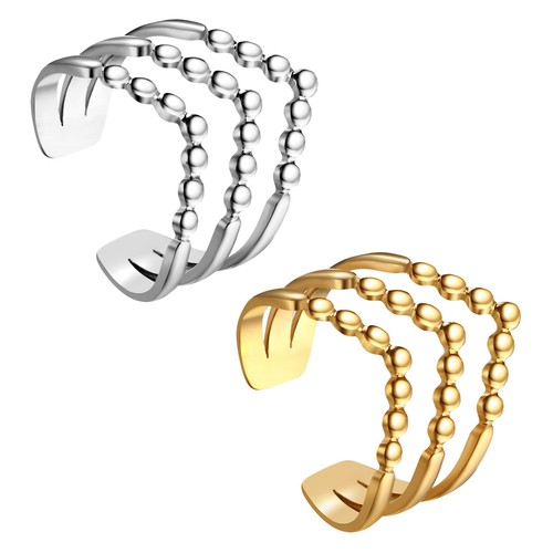 Anello donna ragazza acciaio