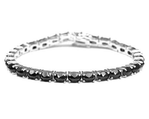 Bracciale spinello nero - spinello,