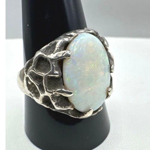 Anello vintage opale - anello, bianco
